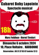 Hervé Tirefort et Marc Feldum  Cabaret Boby Lapointe 