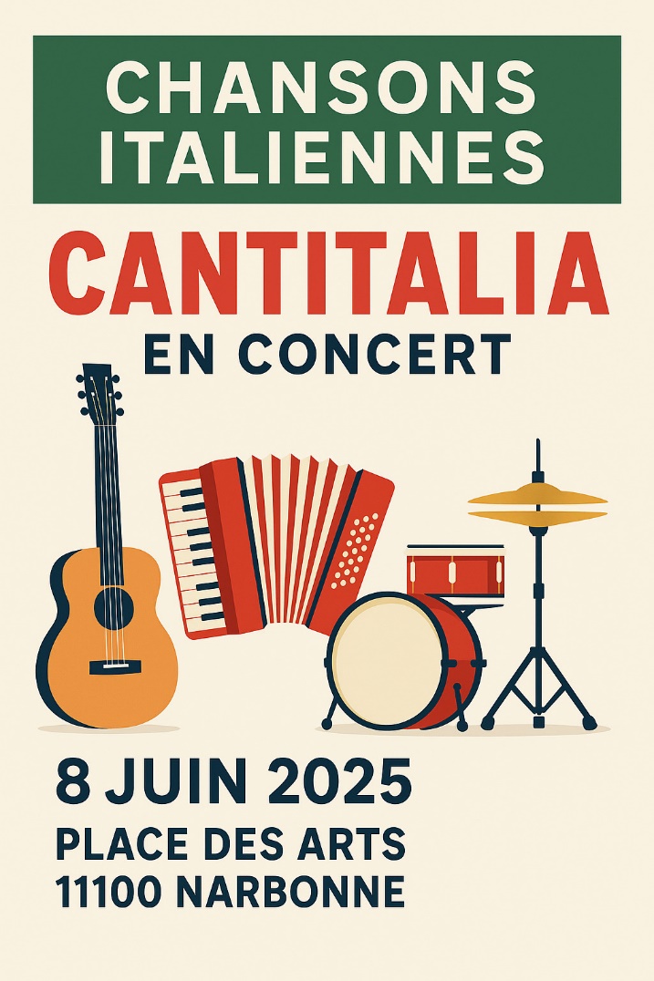 CantItalia, en concert « Voyage au cœur de l’Italie »