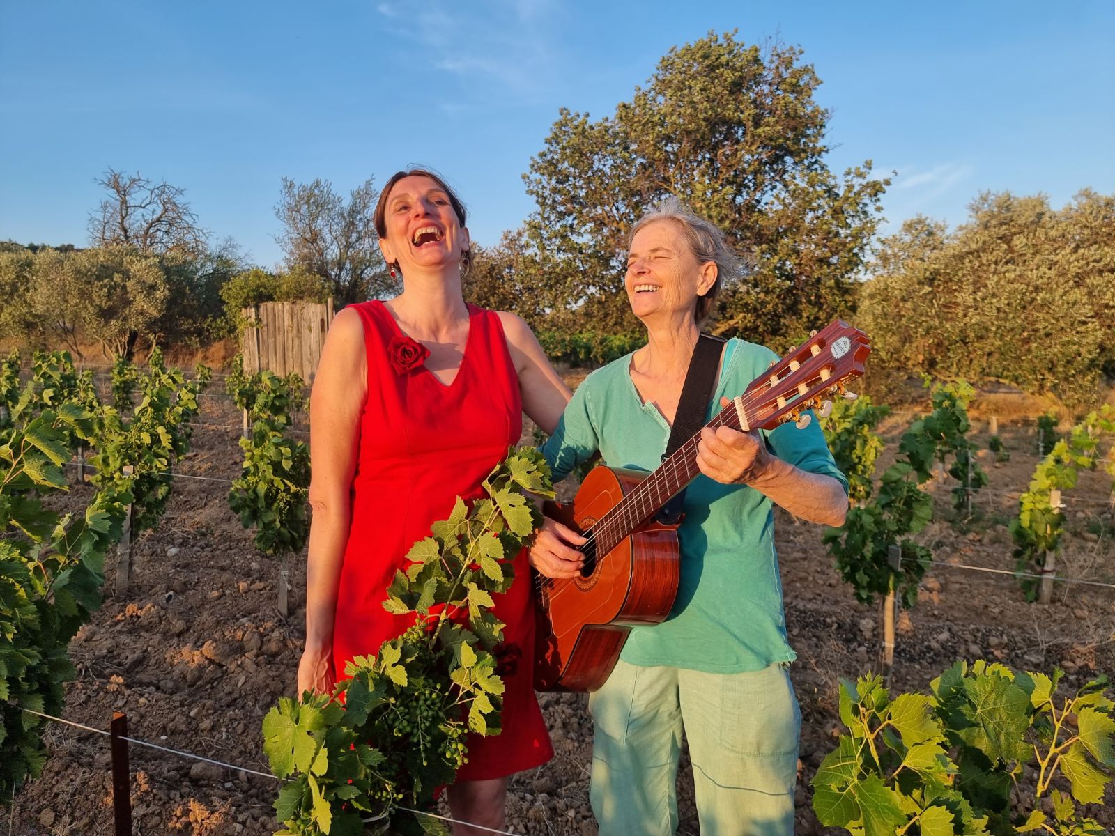 Les Égrappées vives, Myriam Cabra et Diane Schenk