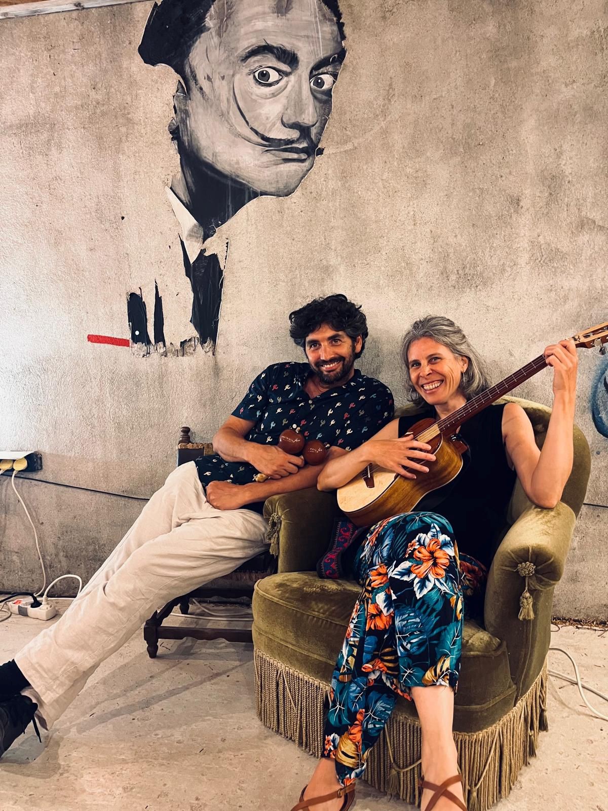 Le Duo Quitiplá, en concert
