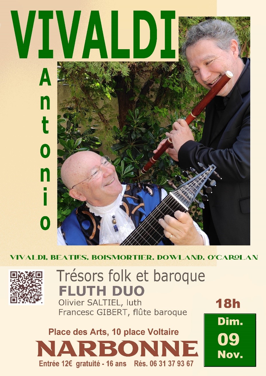 Olivier Saltiel et Francesc Gibert, « Trésors folk et baroque »