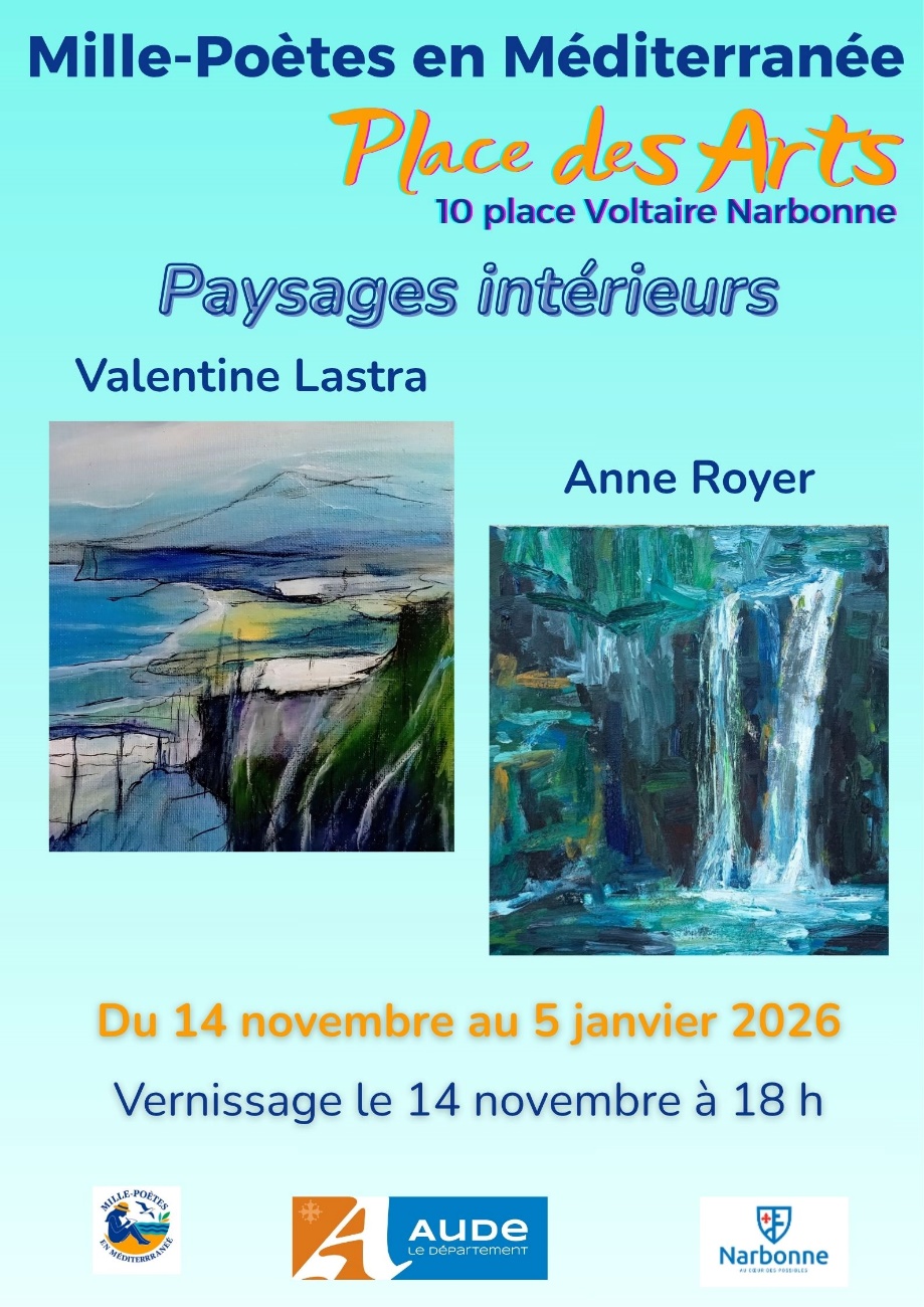 « Paysages intérieurs » Valentine Lastra et Anne Royer