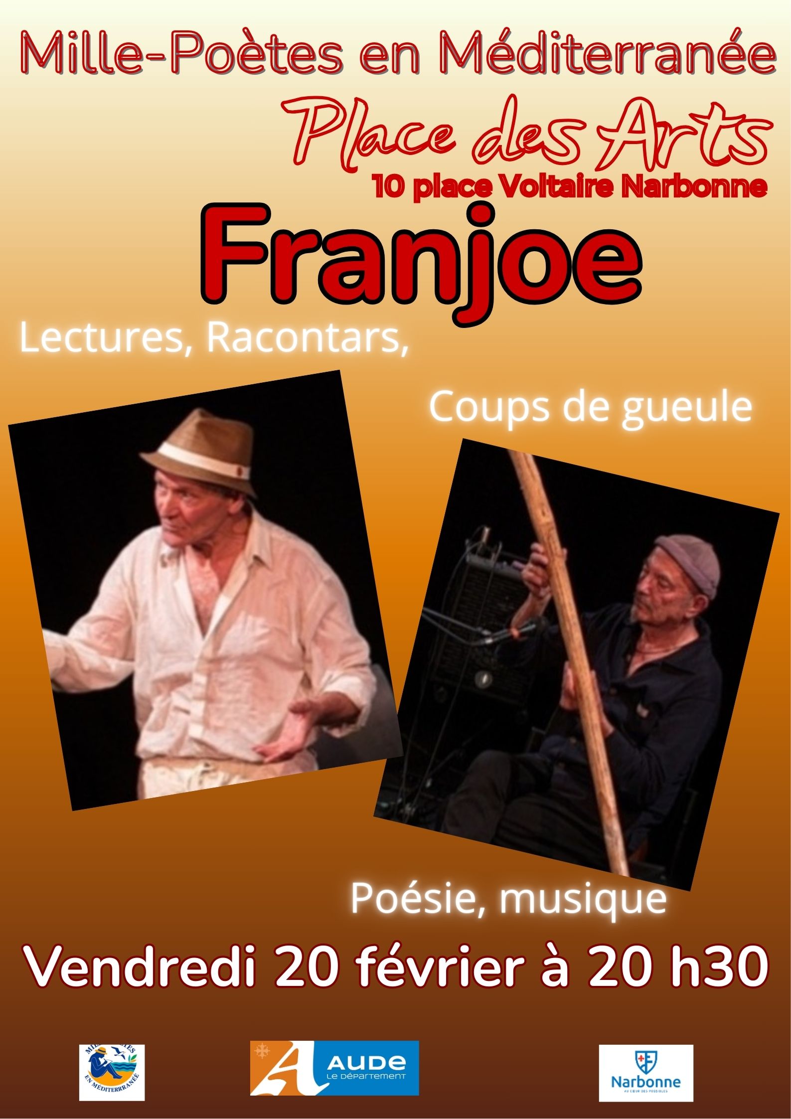 Le Duo Franjoe, sur scène