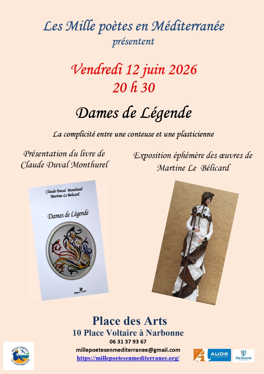 Claude Duval-Monthurel et Martine Le Bélicard     « Dames de Légende »