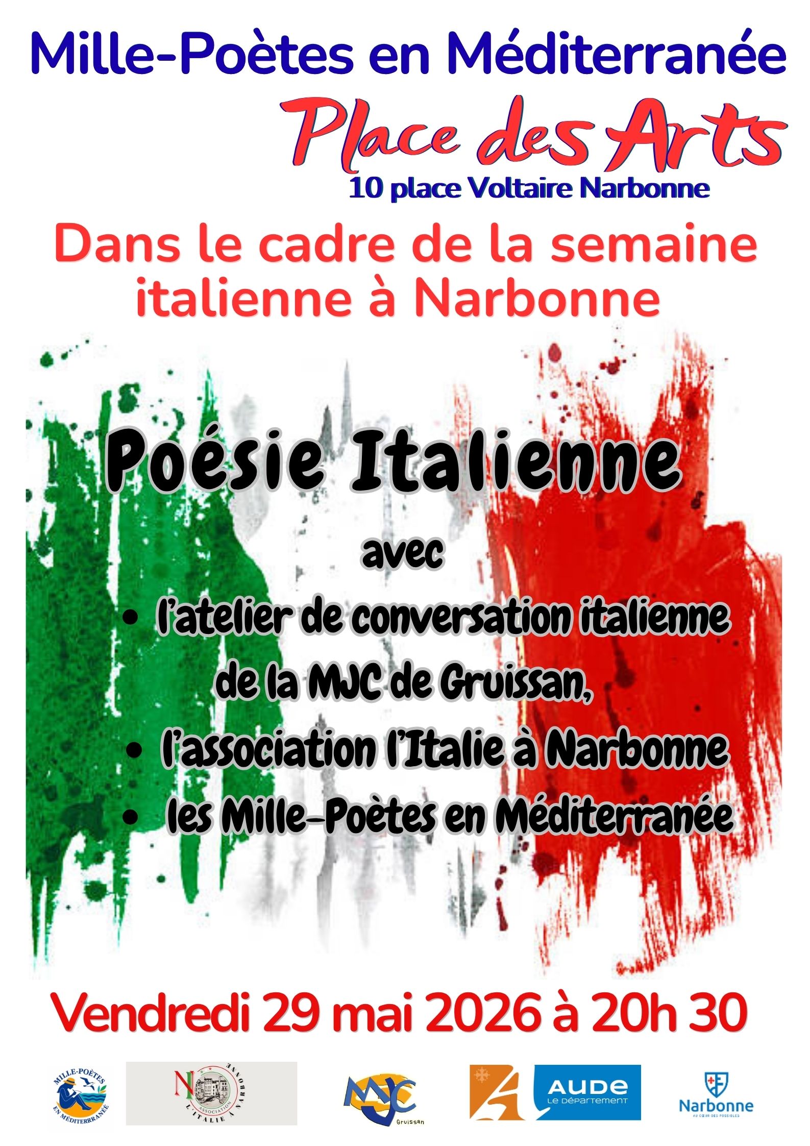 « La Poésie Italienne à l’Honneur »