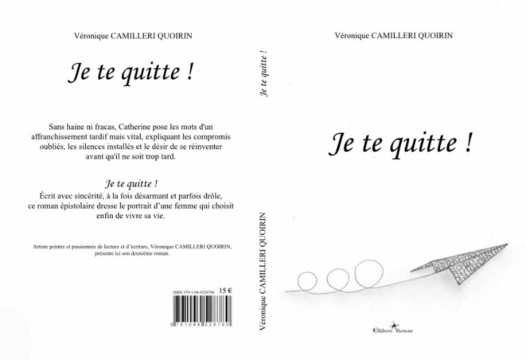 Carte blanche à Véronique Camilleri Quoirin présentation de ses livres « Je te quitte et au fil du temps »
